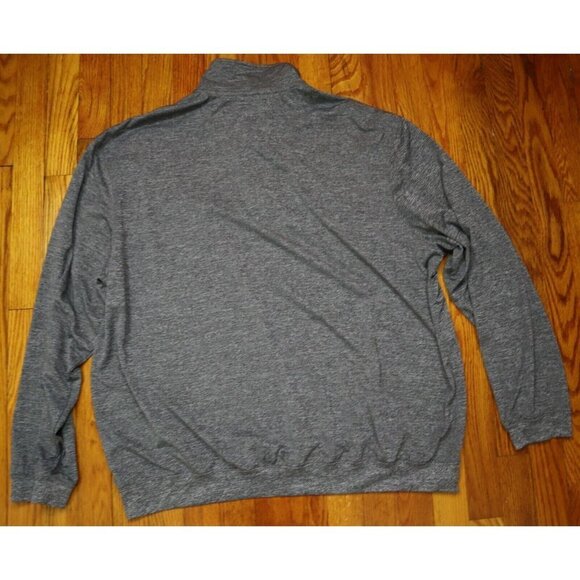 SADDLEBRED - MEN'S GRAY 1/4 ZIP PULLOVER - STRETCH - SIZE XXL - Picture 4 of 4